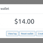 See the amount in the wallet and carry out other wallet actions